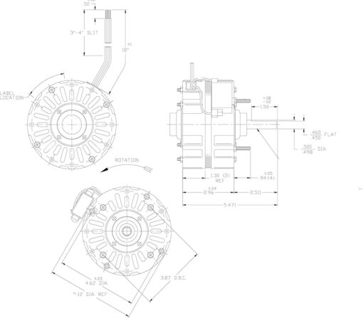 McMillan 2691 Motor Outline