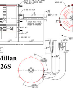 McMillan Electric 4286S Replacement Motor