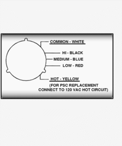 McMillan Replacement Motor 5061S | CS89 | CS-89 FASCO